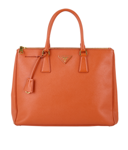 Saffiano Galleria, Leather, Orange, E, 1*